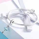 Silver Ballerina Dangle Charm - Soffi Store