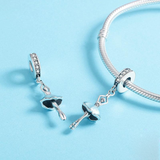 Silver Ballerina Dangle Charm - Soffi Store