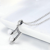 Eva Silver Musical Note Pendant Necklace - Soffi Store