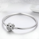 Silver Owl Bracelet - Soffi Store