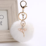 Ballerina Pom Keychain - Soffi Store