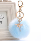 Ballerina Pom Keychain - Soffi Store